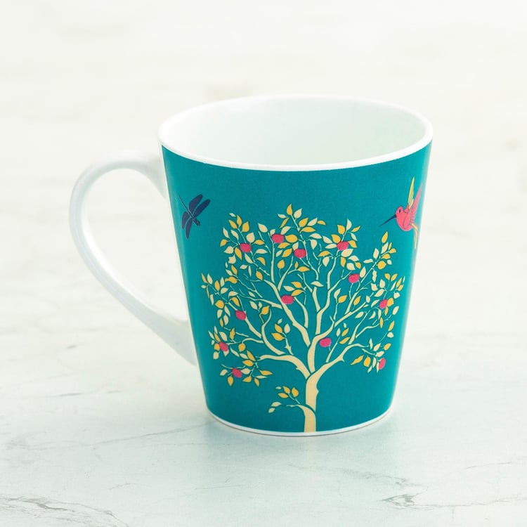 Hope-Aspire Multicolour Bone China Mugs Set - 4Pcs