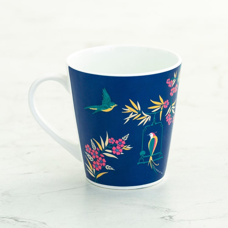 Hope-Aspire Multicolour Bone China Mugs Set - 4Pcs