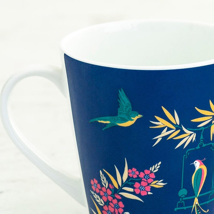 Hope-Aspire Multicolour Bone China Mugs Set - 4Pcs