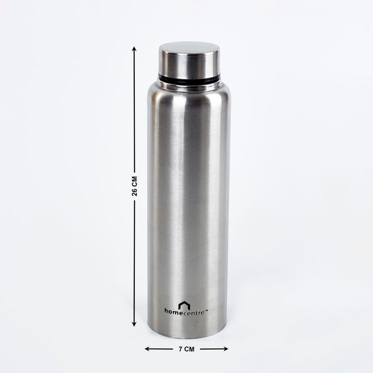 Victory Set of 2 Stainless Steel Fridge Water Bottles - 950ml