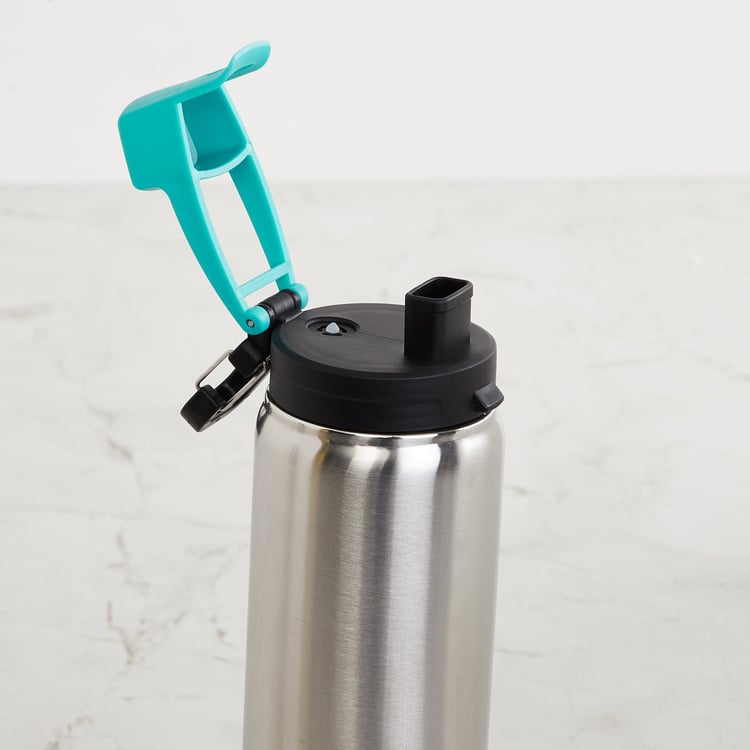 Victory Set of 2 Steel Sports Water Bottles - 950ml