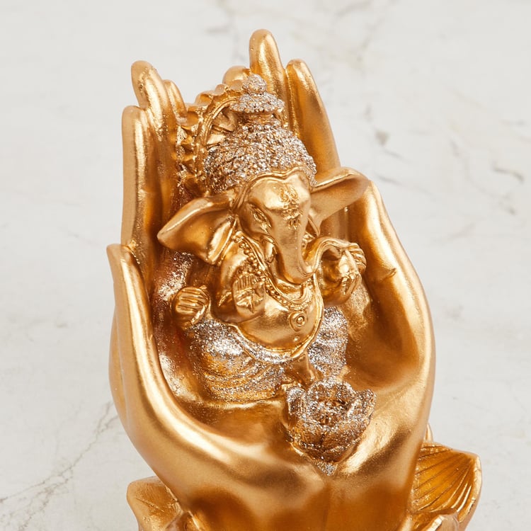 Corsica Jaguar Polyresin Ganesha Figurine