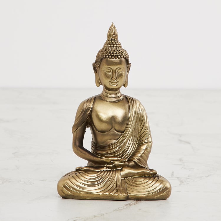 Corsica Jaguar Polyresin Buddha Figurine