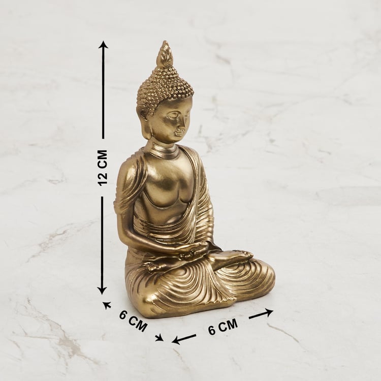 Corsica Jaguar Polyresin Buddha Figurine