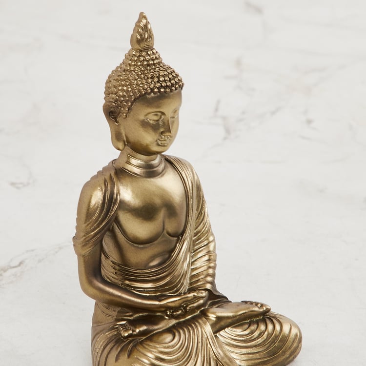 Corsica Jaguar Polyresin Buddha Figurine