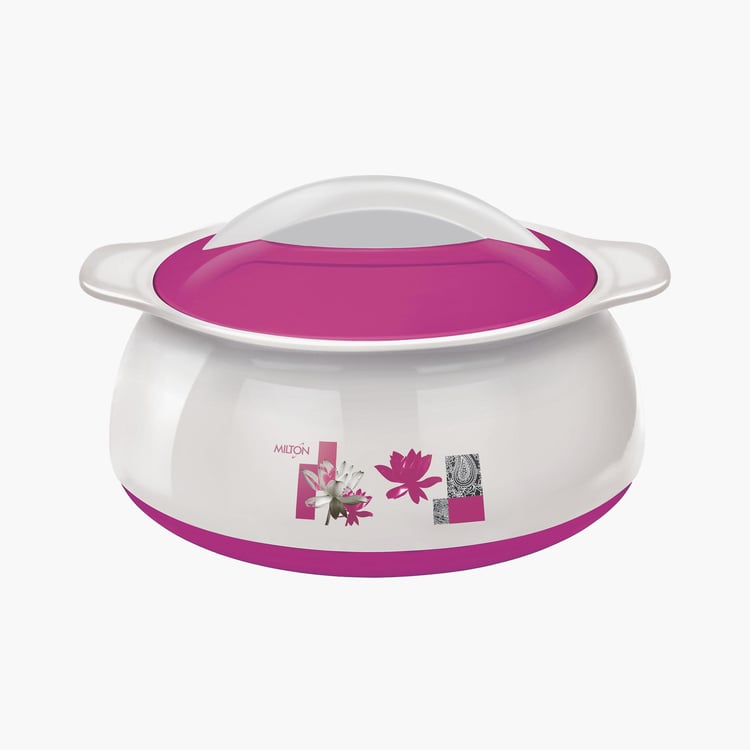 MILTON Multicolour Printed Polypropylene Casserole with Lid