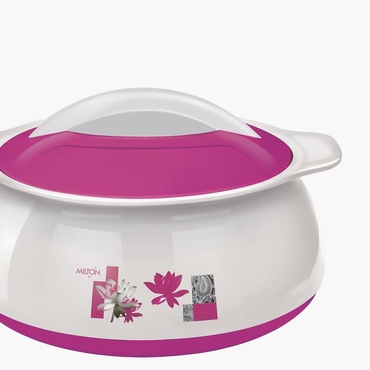 MILTON Multicolour Printed Polypropylene Casserole with Lid