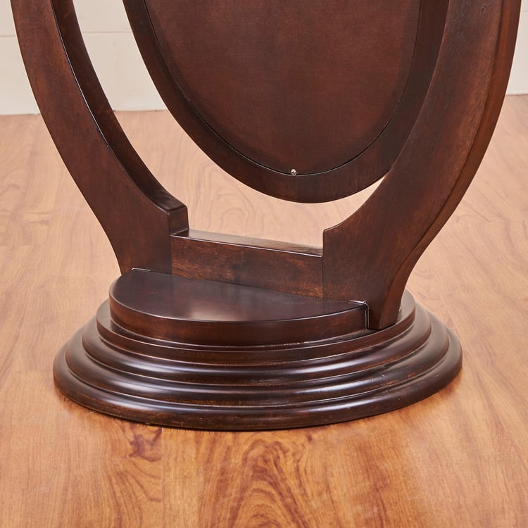 Regal Mango Wood Standing Mirror - Brown