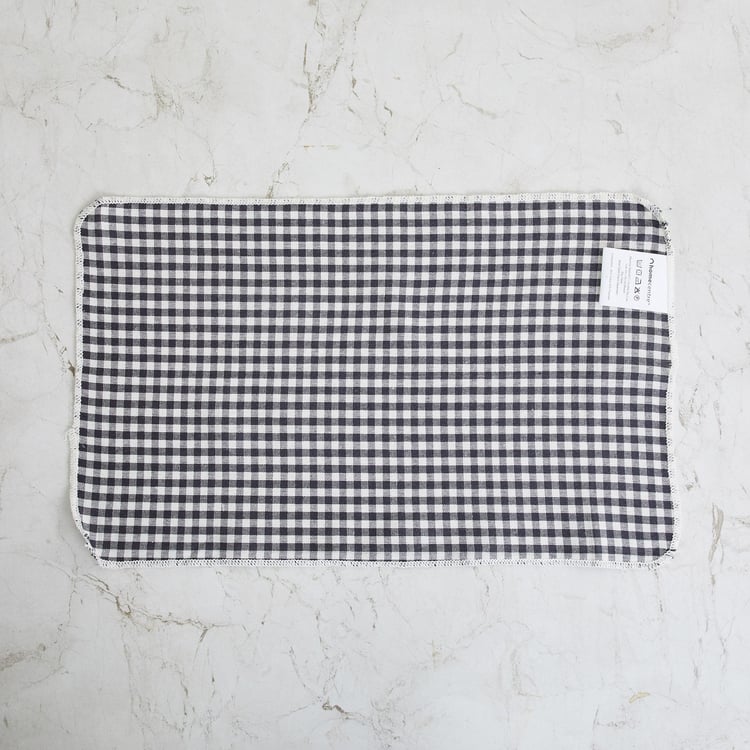 Glasgow Multicoloured Checks Cotton Kitchen Towel - 30x50cm - Set of 8
