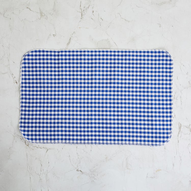 Glasgow Multicoloured Checks Cotton Kitchen Towel - 30x50cm - Set of 8