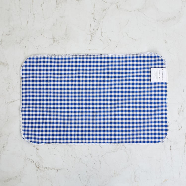 Glasgow Multicoloured Checks Cotton Kitchen Towel - 30x50cm - Set of 8