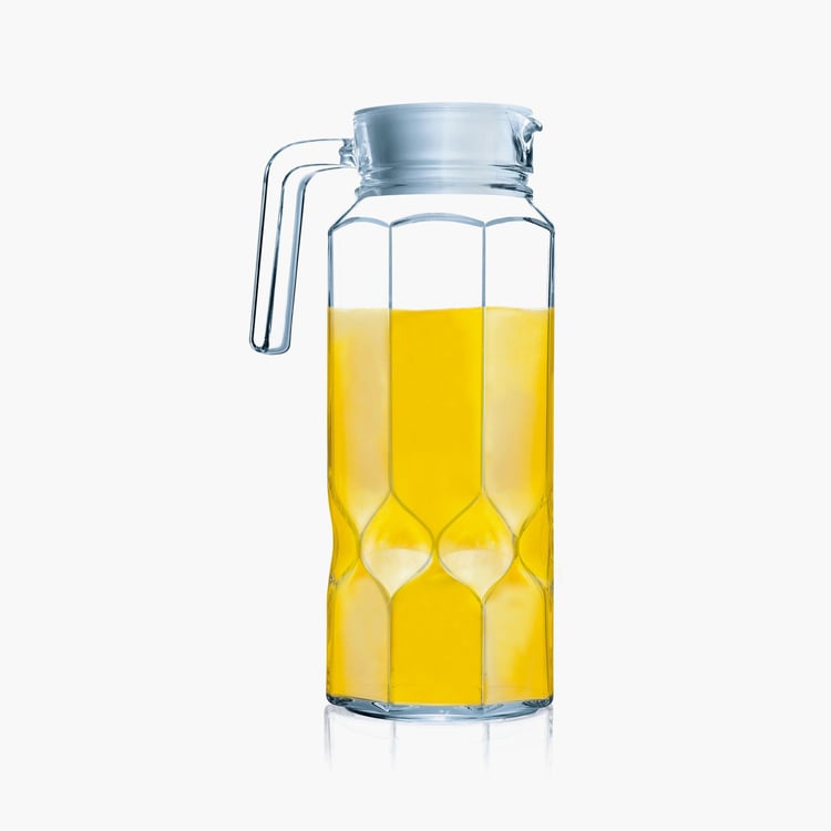 Luminarc Octime Transparent Glass Diamond Jug - 1300ml