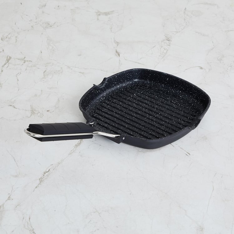 Truffles Aluminium Non-Stick Foldable Grill Pan