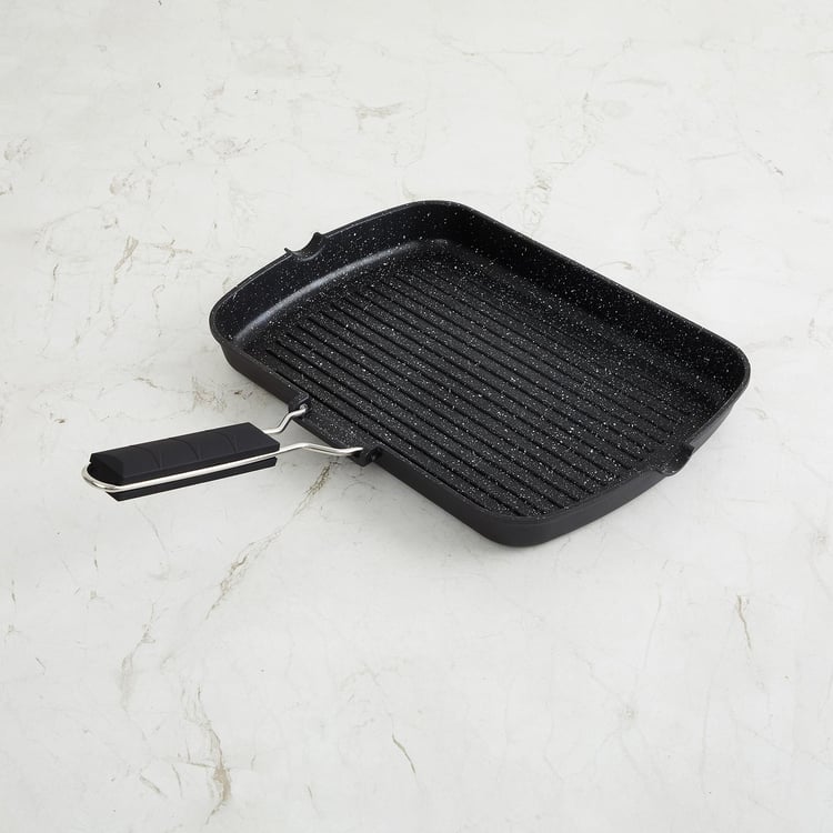 Truffles Aluminium Foldable Grill Pan