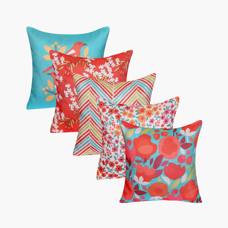 Corsica Ecstasy Set of 5 Cushion Covers - 40x40cm