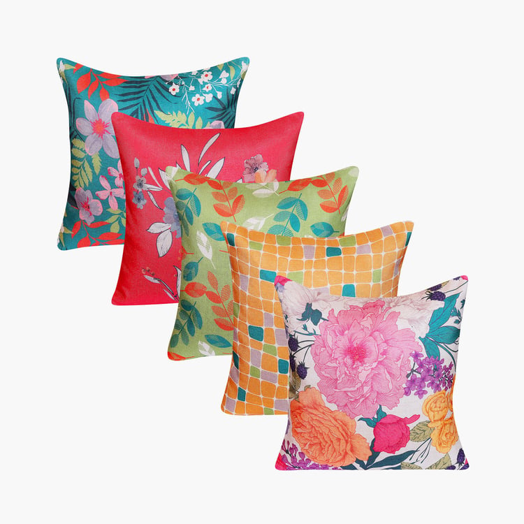 Corsica Ecstasy Set of 5 Cushion Covers - 40x40cm