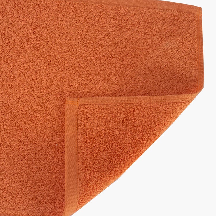 MASPAR Hermosa Jeneth Orange Solid Face Towel - 30x30 cm