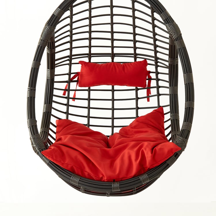 Helios Brezza Hanging Chair with Seat Cushions - Black