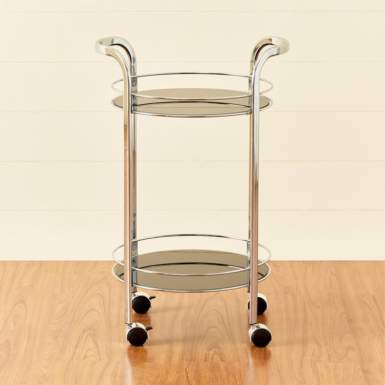 Patrick Serving Trolley - Chrome