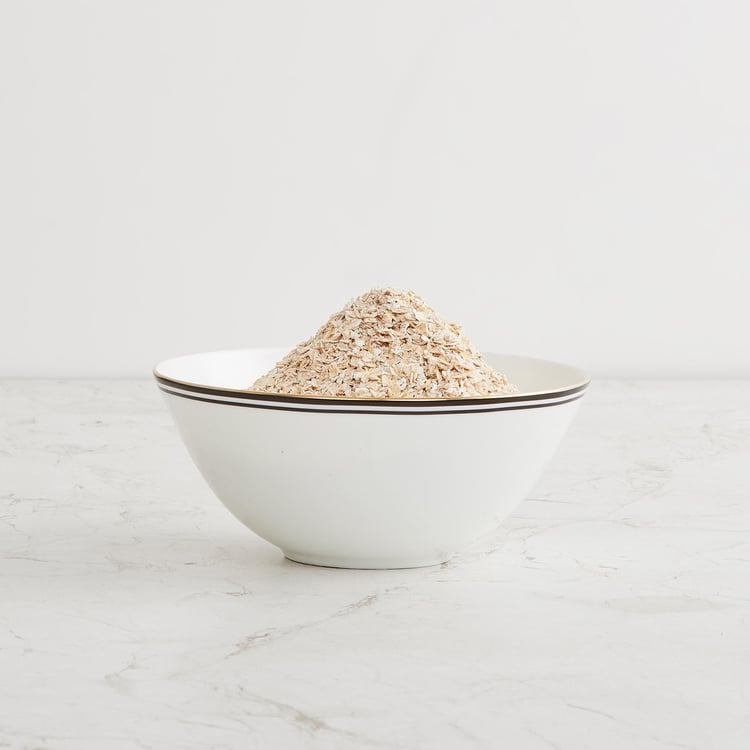 Andrey Bone China Rimmed Cereal Bowl - 800ml