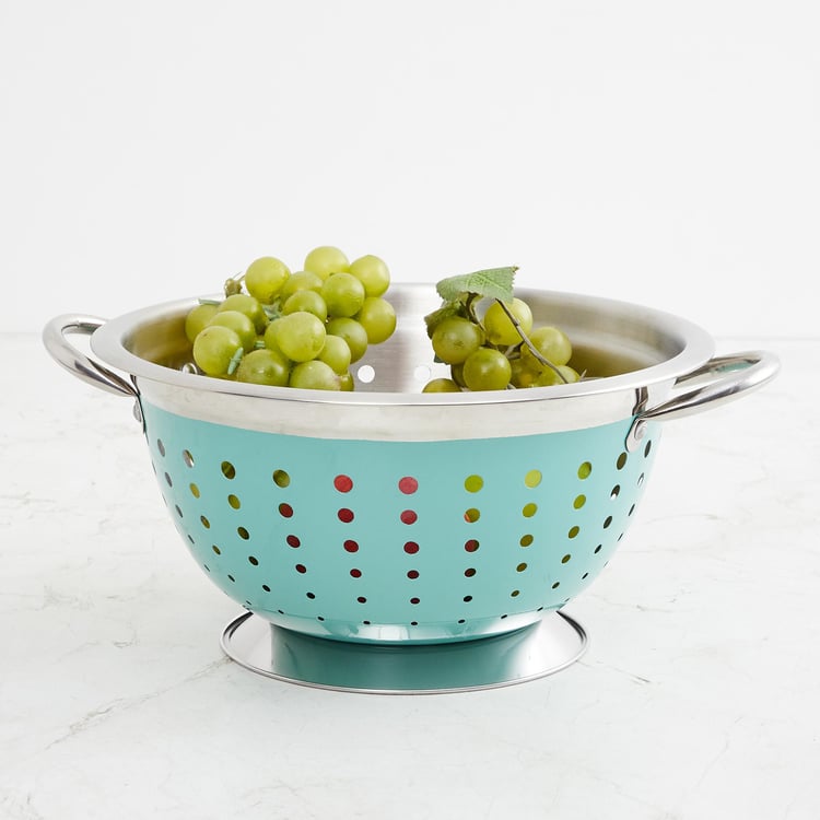 Rosemary Stainless Steel Colander with Handle