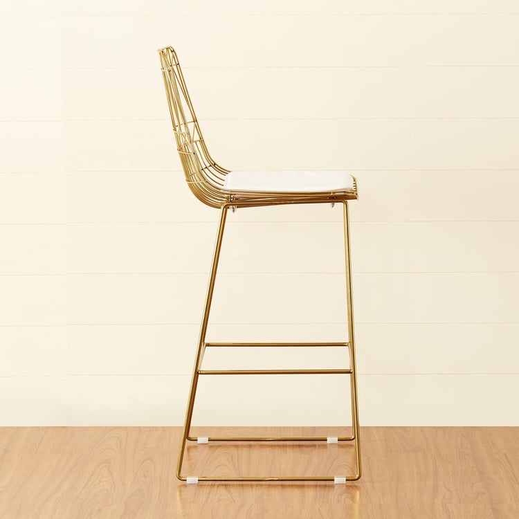 Jin Bar Stool - Gold