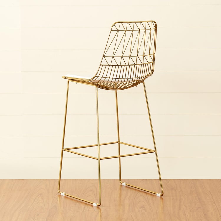 Jin Bar Stool - Gold