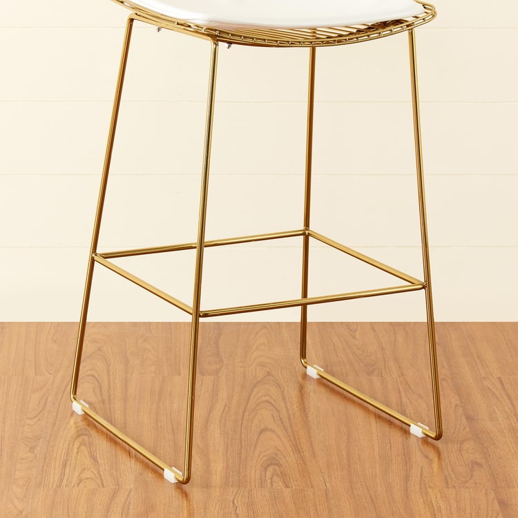 Jin Bar Stool - Gold
