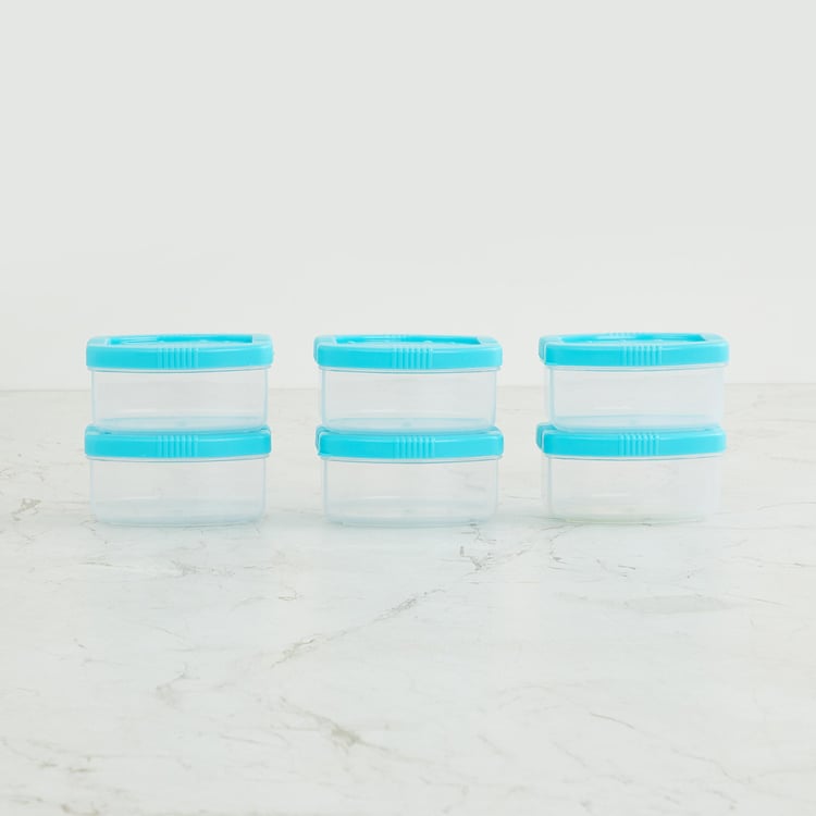 Corsica Stark Set of 6 Polypropylene Containers - 150ml