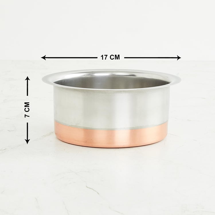 Corsica Aristo 2Pcs Stainless Steel Milk Pan and Tope Set