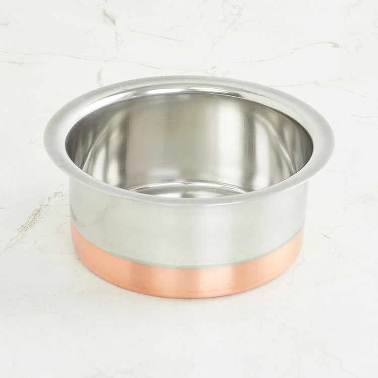 Corsica Aristo 2Pcs Stainless Steel Milk Pan and Tope Set