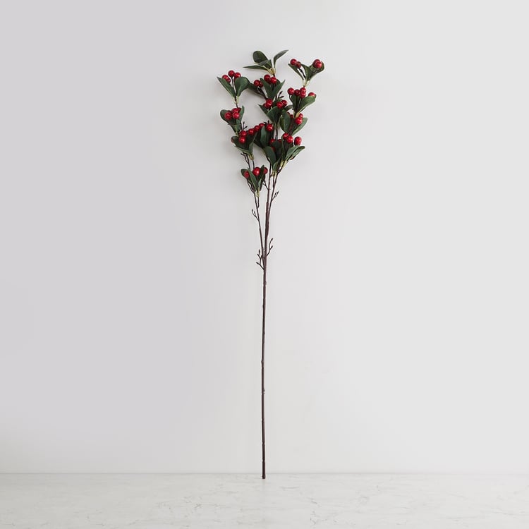 Fiesta Red Plastic Flower Stick