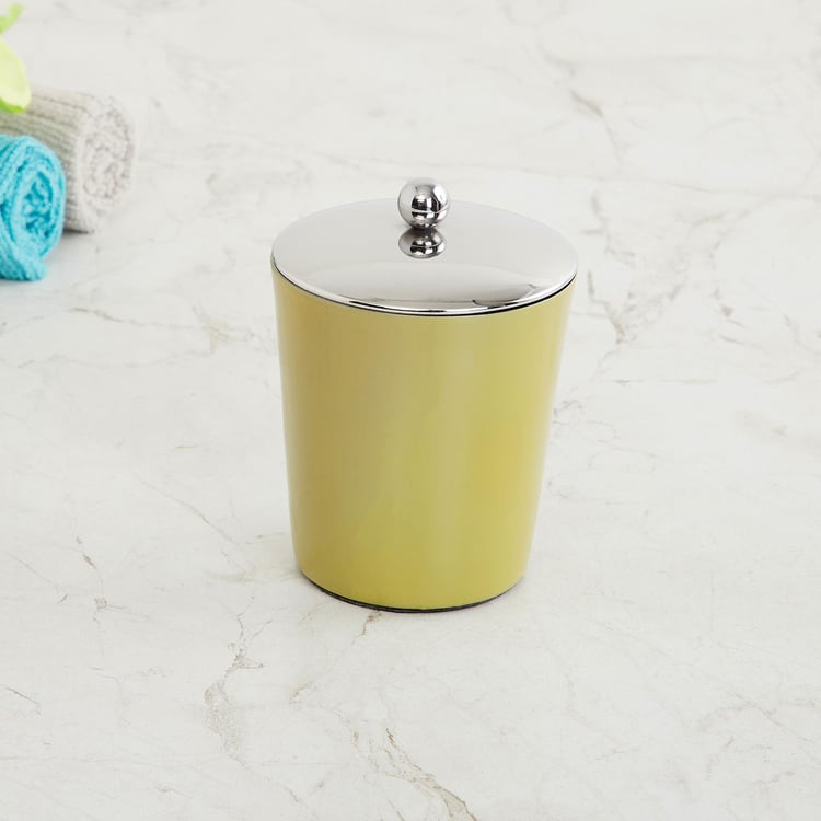 Health Living Blue Solid Stainless Steel Storage Tumbler with Lid - 8.6x11cm