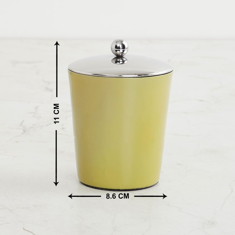 Health Living Blue Solid Stainless Steel Storage Tumbler with Lid - 8.6x11cm