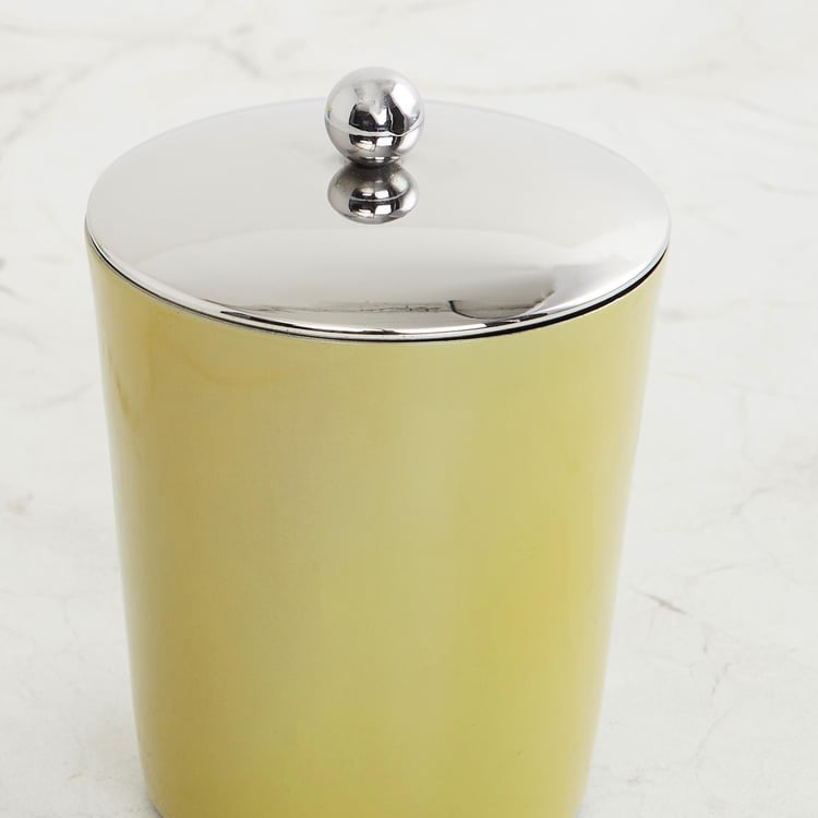 Health Living Blue Solid Stainless Steel Storage Tumbler with Lid - 8.6x11cm