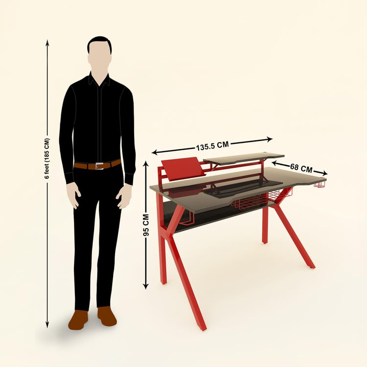 Champion Crewmate Gaming Table - Black