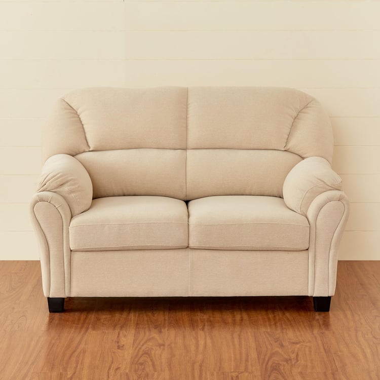 Celine Fabric 2-Seater Sofa - Beige