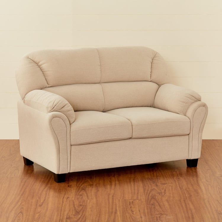 Celine Fabric 2-Seater Sofa - Beige