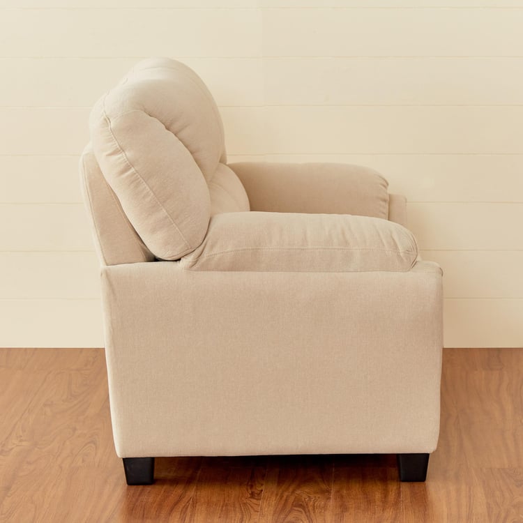 Celine Fabric 2-Seater Sofa - Beige