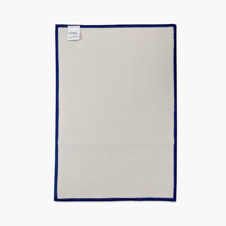 SPACES Unwinders Rust Geometric Printed Doormat - 38x57cm