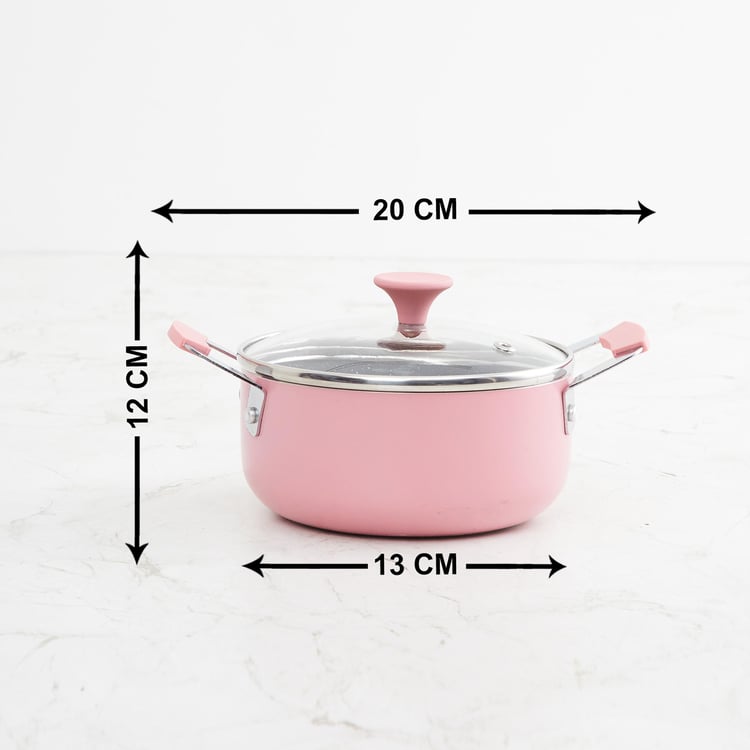 Bakers Aluminium Mini Casserole with Lid - 14cm