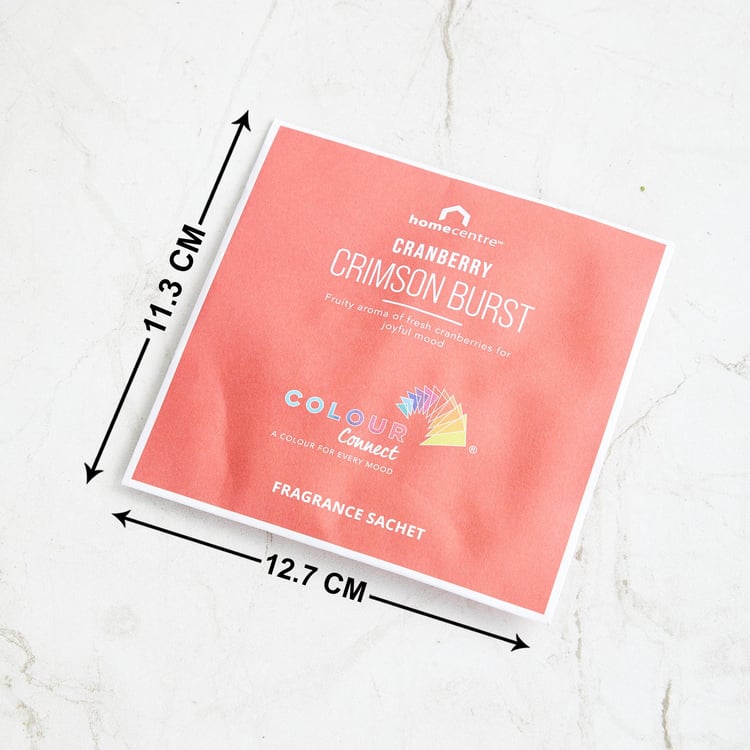 Colour Connect Set of 3 Cranberry Fragrance Sachets - 10gm