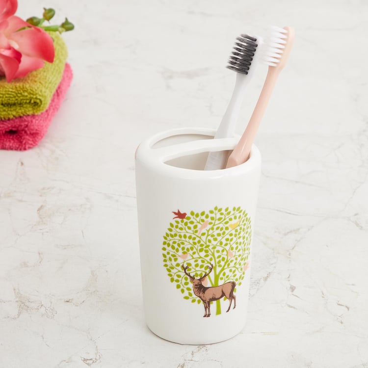 Medley Nature Ceramic Tooth Brush Holder