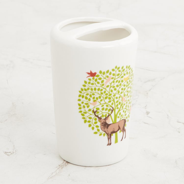 Medley Nature Ceramic Tooth Brush Holder