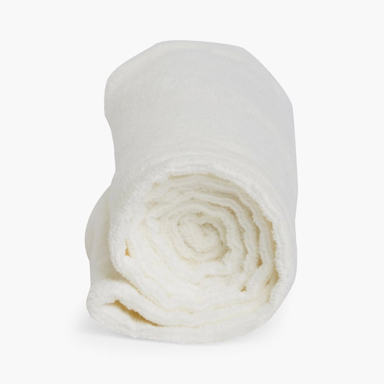 SPACES Exotica Cotton Turbie Towel, White - 25x64cm