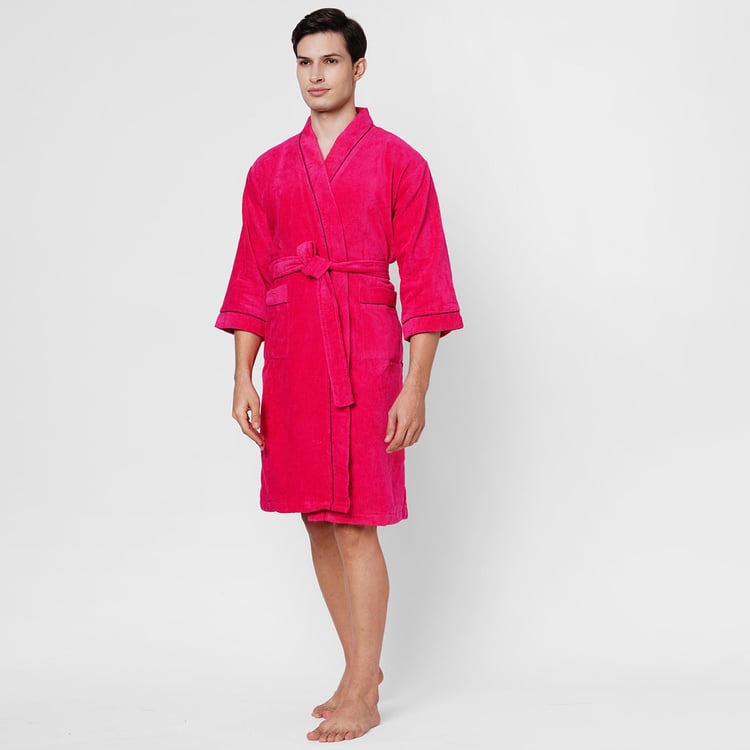 SPACES Exotica Cotton Adult Bathrobe, XL