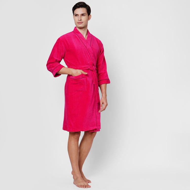 SPACES Exotica Cotton Adult Bathrobe, XL