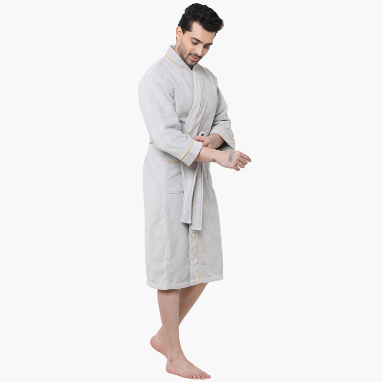 SPACES Exotica Cotton Adult Bathrobe, L