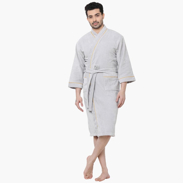 SPACES Exotica Cotton Adult Bathrobe, L