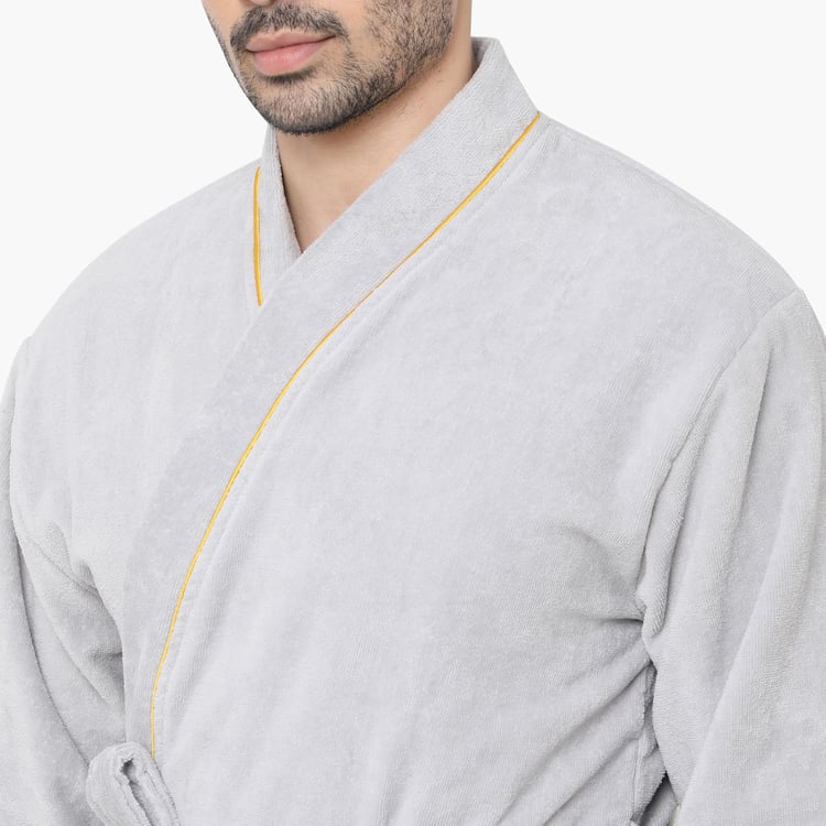 SPACES Exotica Cotton Adult Bathrobe, L